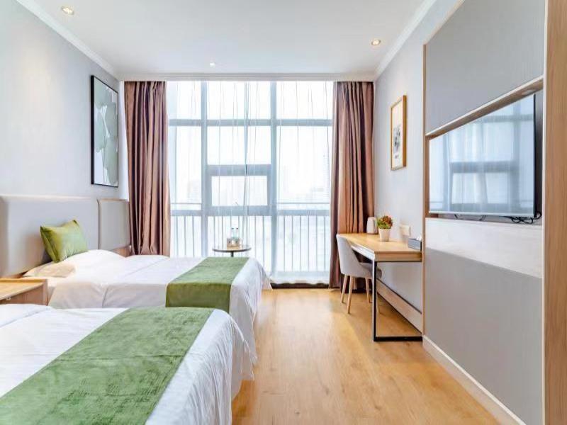 Greentree Inn Anhui Hefei West Changjiang Road Fengle Building Express Hotel Esterno foto